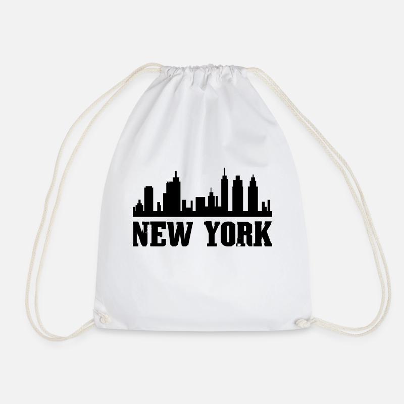 New York - Turnbeutel - Weiß