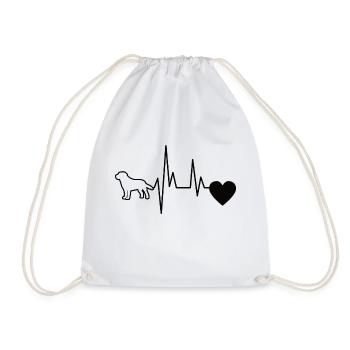 Hunde Labrador Haustier Hund Geschenk Hundehalter - Turnbeutel - Weiß - Vorne