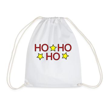 HO HO HO II - Sac de sport léger - blanc - Devant
