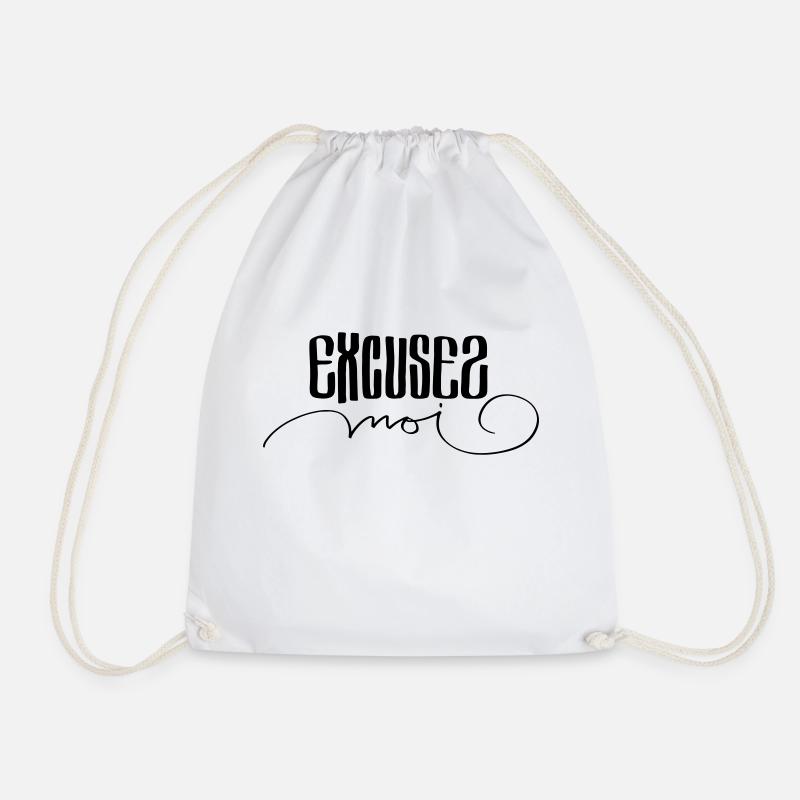 Excusez moi - Sac de sport léger - blanc