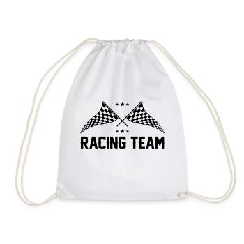 Équipe de course 01 - Sac de sport léger - blanc - Devant