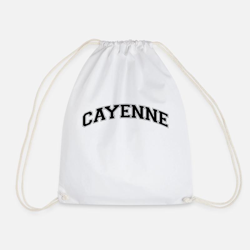 Cayenne - Guyane - 973 - Kreyol Sat - Sac de sport léger - blanc