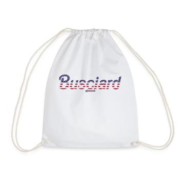 Busciard - Drawstring Bag - white - Front
