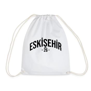 Eskisehir 26 Turkey Turkiye Gift Holiday TR TUR - Drawstring Bag - white - Front