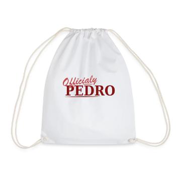 Officiellement, Pedro - Sac de sport léger - blanc - Devant