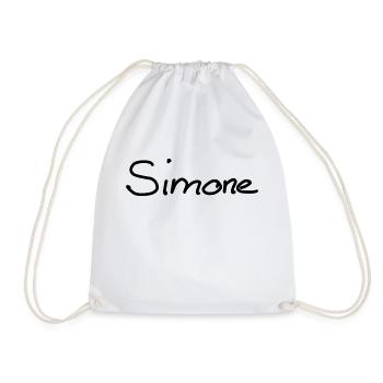 Simone - Turnbeutel - Weiß - Vorne