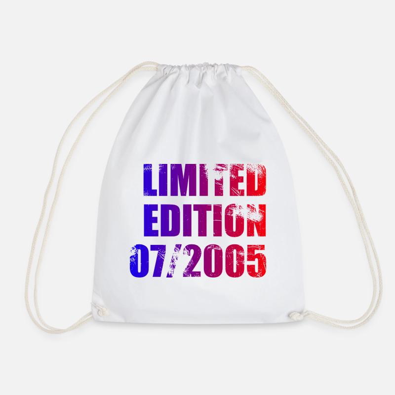 20. Geburtstag Limited Edition 07/2005 - Turnbeutel - Weiß