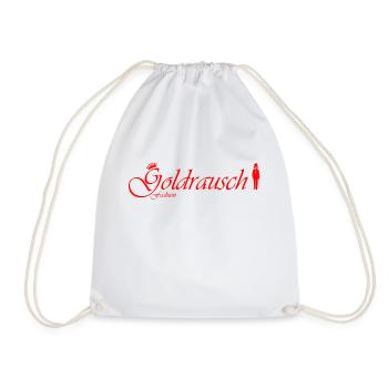 goldrausch fashion - Turnbeutel - Weiß - Vorne