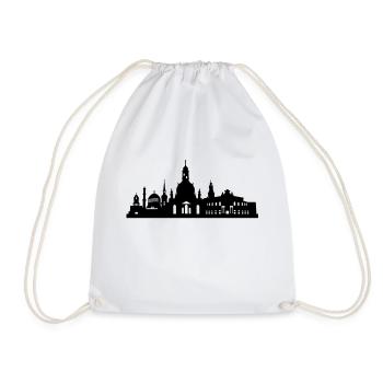 Dresde horizon petit - Sac de sport léger - blanc - Devant