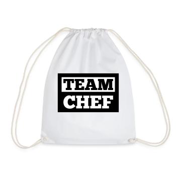 Team Chef - Turnbeutel - Weiß - Vorne