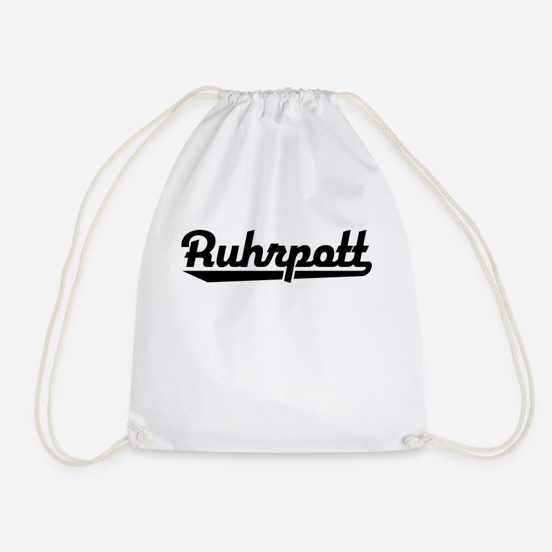 Ruhrpott - Turnbeutel - Weiß