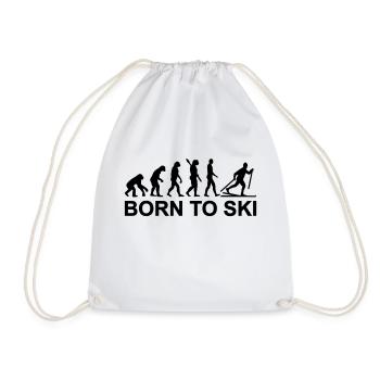 Evolution Skilanglauf - Turnbeutel - Weiß - Vorne