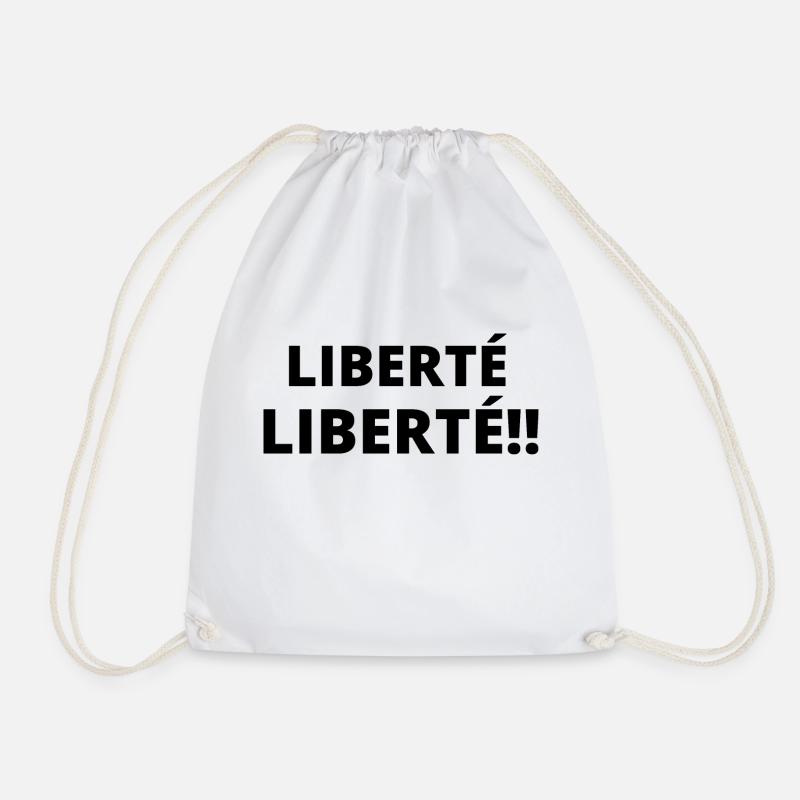 liberté liberté - Sac de sport léger - blanc