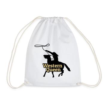 Western Queen - Turnbeutel - Weiß - Vorne
