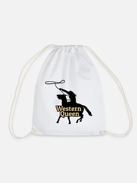 Western Queen - Turnbeutel - Weiß