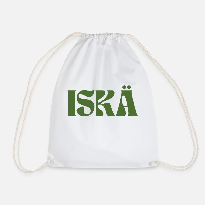 FATHER - Drawstring Bag - white