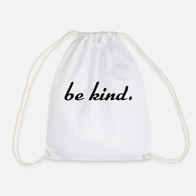 bekind - Turnbeutel - Weiß