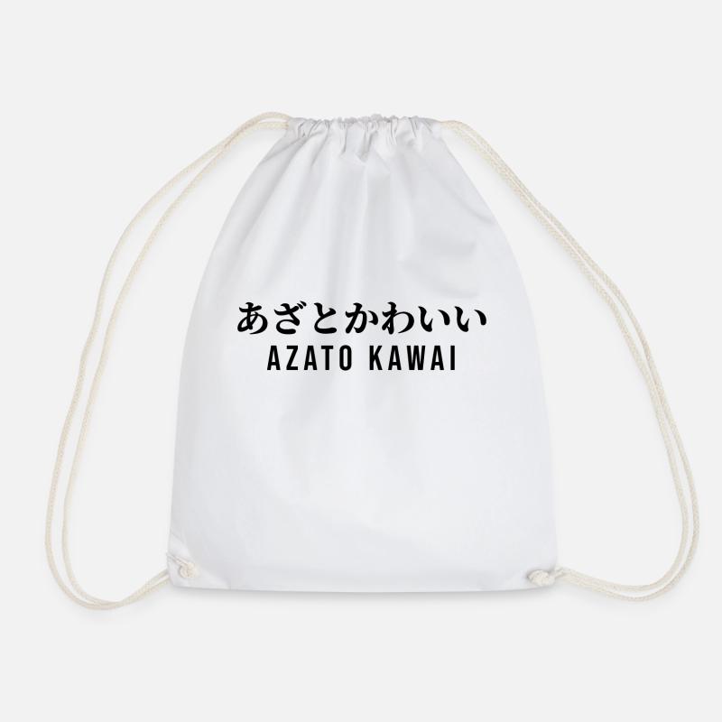 Japanisch - Turnbeutel - Weiß