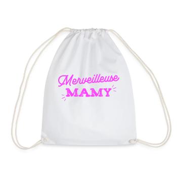 merveilleuse mamy cadeau - Sac de sport léger - blanc - Devant