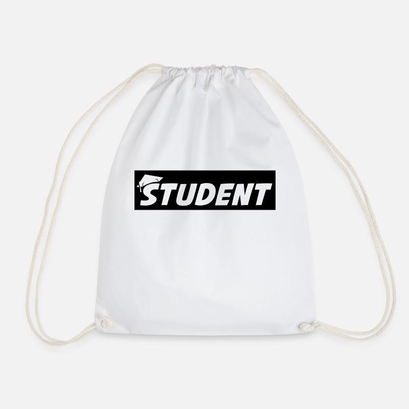 student - Turnbeutel - Weiß