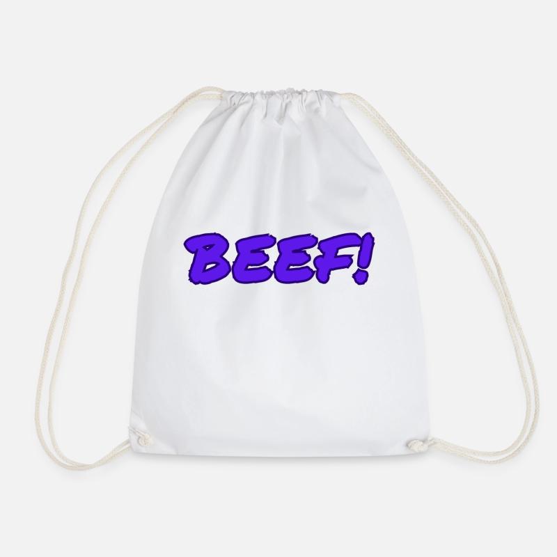 Beef! - Turnbeutel - Weiß