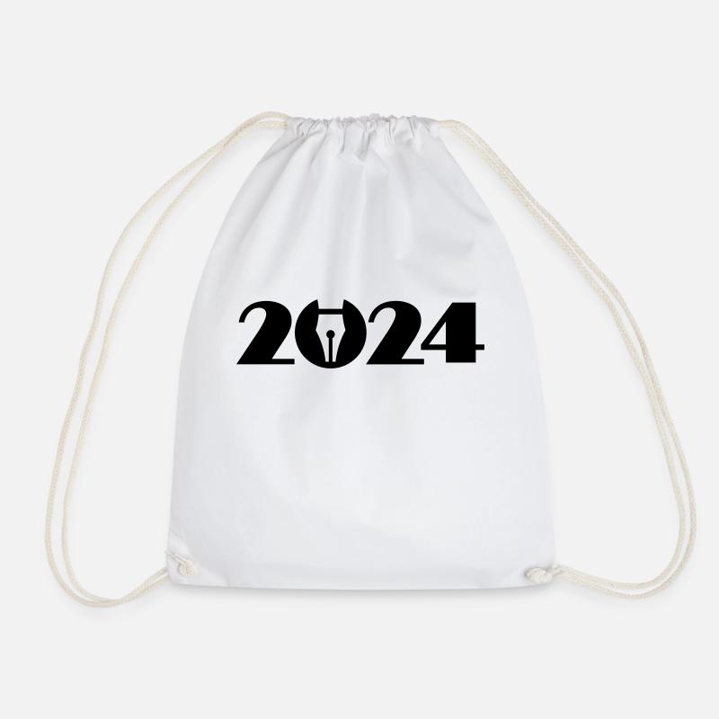 Écrivain 2024, Poète 2024 - Sac de sport léger - blanc