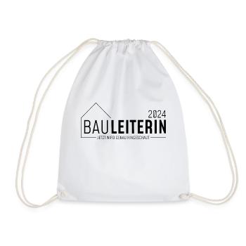 Bauleiter 2024 - Turnbeutel - Weiß - Vorne