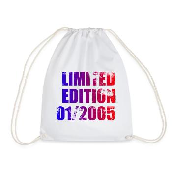 20e anniversaire Edition Limitée 01/2005 - Sac de sport léger - blanc - Devant