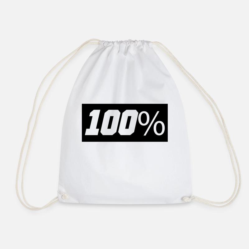 100 - Turnbeutel - Weiß