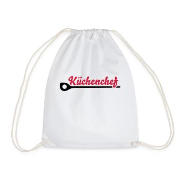 Küchenchef - Turnbeutel - Weiß - Vorne