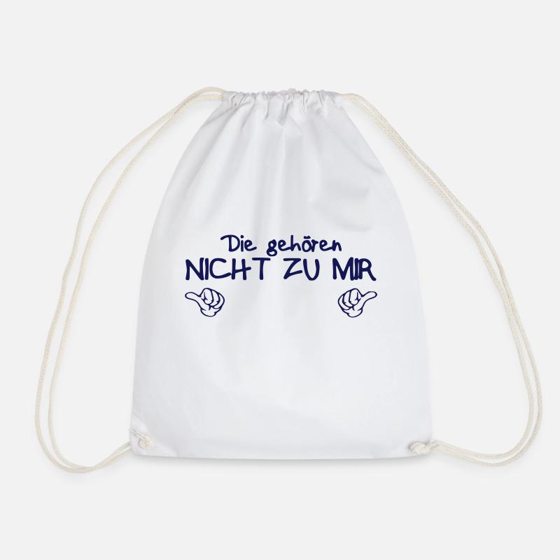 Le pas m'appartenir - Sac de sport léger - blanc