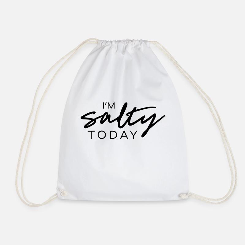 I'm salty today 2 - Turnbeutel - Weiß