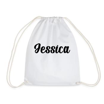 Jessica - Turnbeutel - Weiß - Vorne