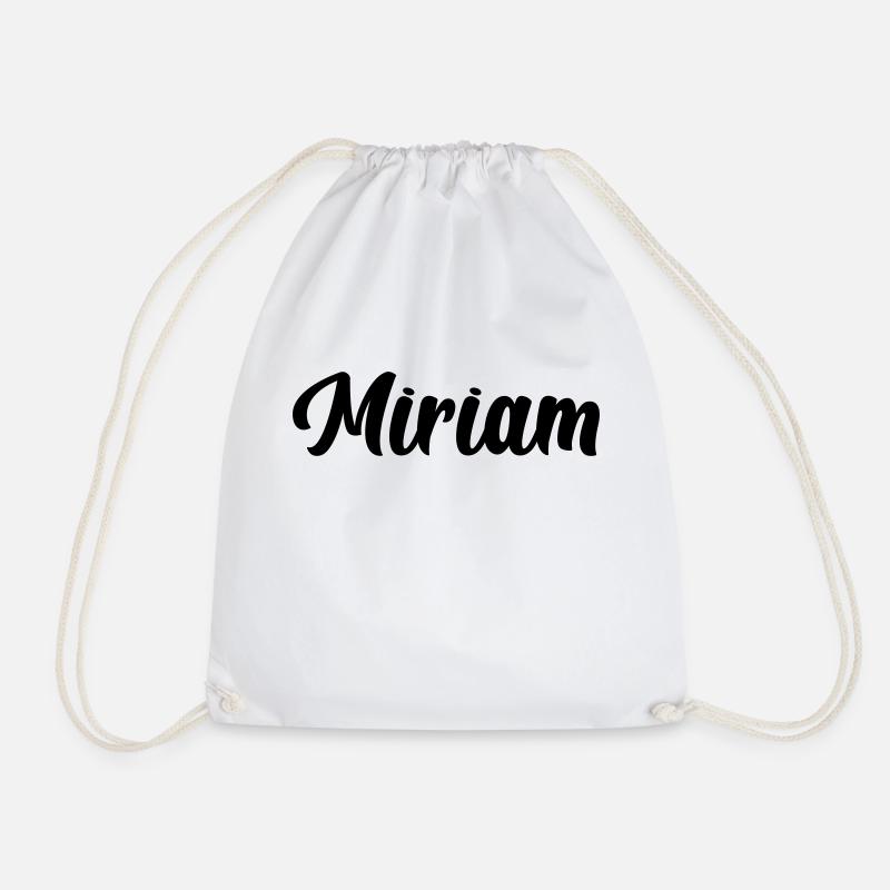 Miriam - Turnbeutel - Weiß