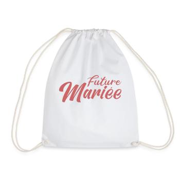 future mariée evjf enterrement vie de jeune fille - Sac de sport léger - blanc - Devant