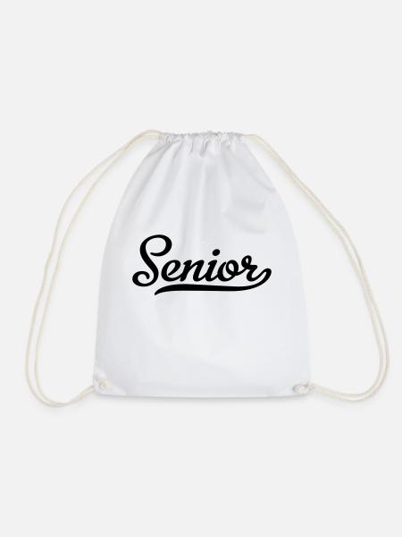 Senior - Turnbeutel - Weiß