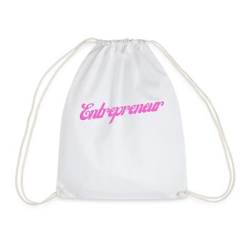 Entrepreneur - Turnbeutel - Weiß - Vorne