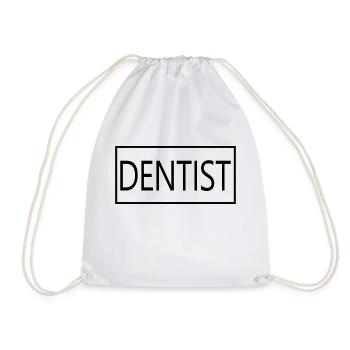 Dentiste Fier diplômé en médecine dentaire - Sac de sport léger - blanc - Devant