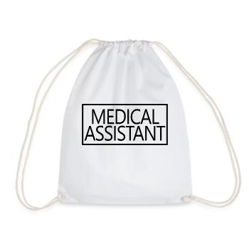 Assistant médical fier diplômé de soins de santé - Sac de sport léger - blanc - Devant