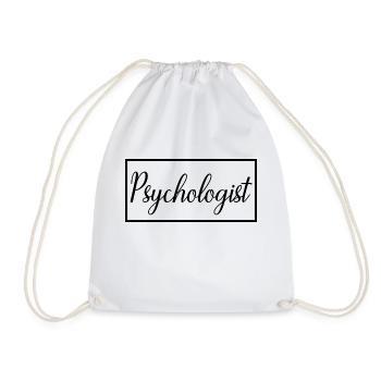 Psychologue fière étudiante en psychologie - Sac de sport léger - blanc - Devant