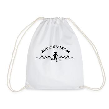 Fußball Soccer - Drawstring Bag - white - Front