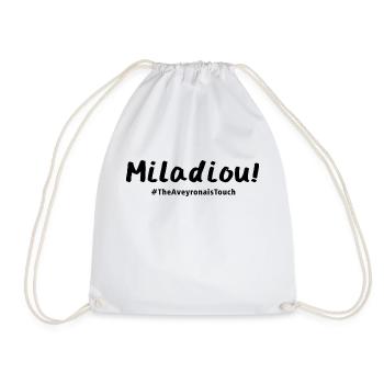 Miladiou !! - Sac de sport léger - blanc - Devant