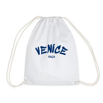 Venice - Venedig - Italia - Italy - Italien - Drawstring Bag - white - Front