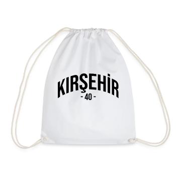 Kirsehir 40 Turkey Turkiye Gift Holiday TR - Drawstring Bag - white - Front