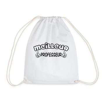 MEILLEUR PROFESSEUR - Sac de sport léger - blanc - Devant