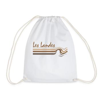 022f LES LANDES4 - Sac de sport léger - blanc - Devant