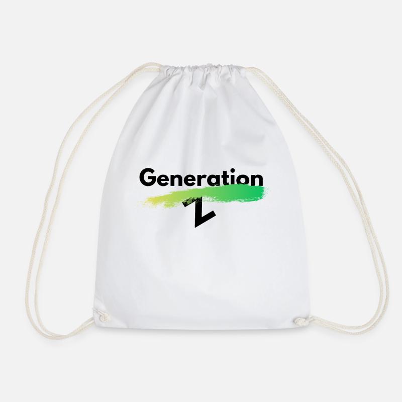 Generation Z - Turnbeutel - Weiß
