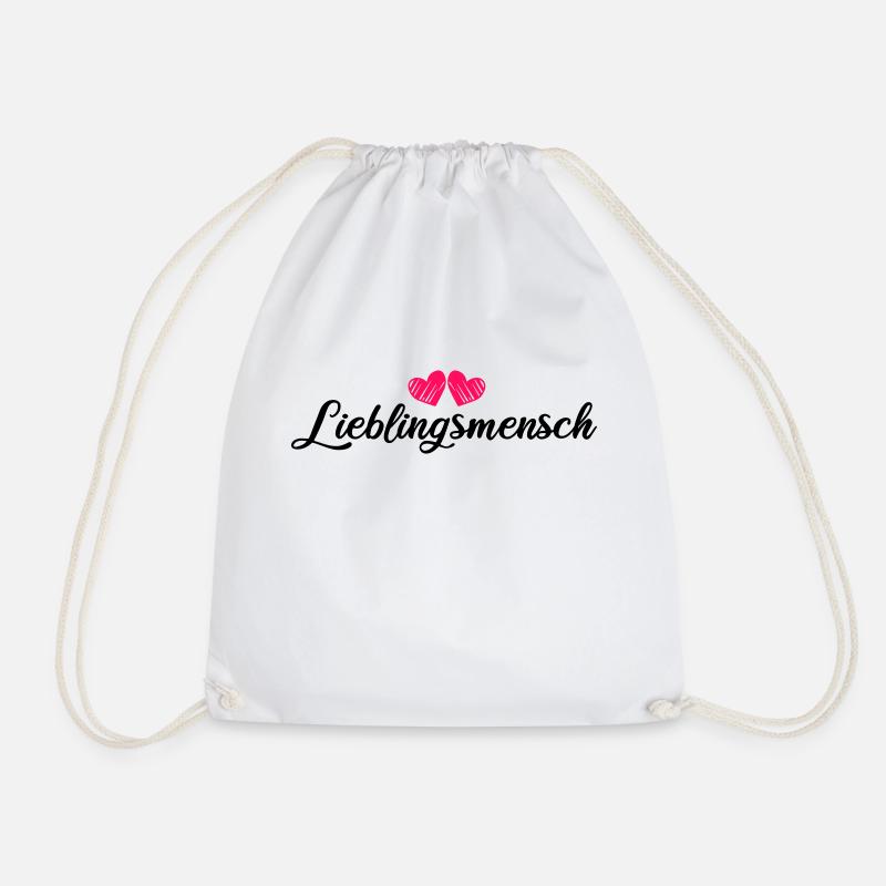Lieblingsmensch - Turnbeutel - Weiß