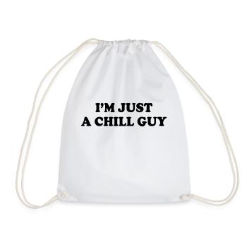 Je suis juste un gars cool. - Sac de sport léger - blanc - Devant