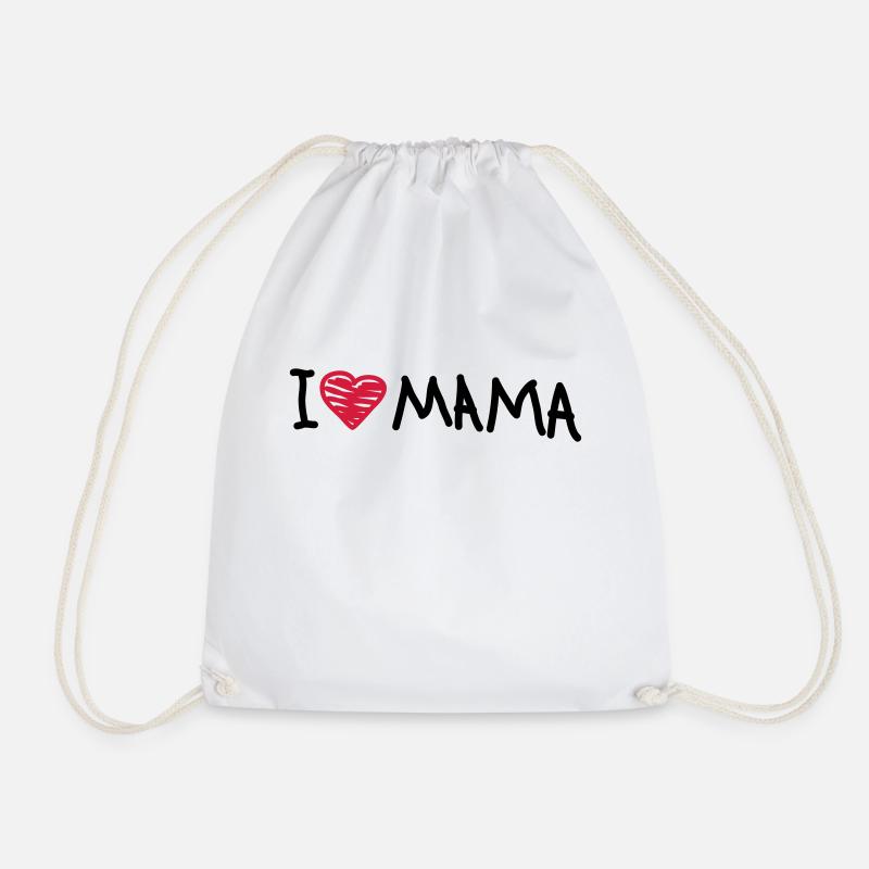 i_love_mama - Sac de sport léger - blanc